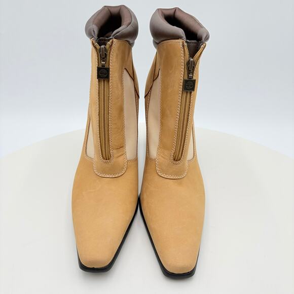 Timberland Shoes - Timberland leather 3.75" heel boots, overall height 8"